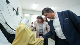 Şehitkamilde kadınların el emekleri görücüye çıktı