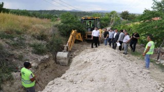 Selendinin kırsal mahallelerinde altyapı dönüşümü devam ediyor