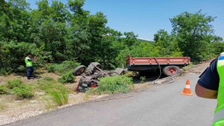 Sındırgıda traktör altında kalan şahıs hayatını kaybetti