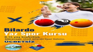 Sinopta ‘Bilardo Yaz Spor Kursu başlıyor