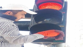 Sinyalizasyonların bakım ve onarımı yapılıyor