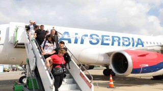Sırbistanı Alanyaya bağlayan seferler resmen başladı