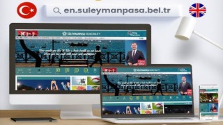 Süleymanpaşa Belediyesi internet portalı İngilizce yayına başladı