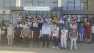 Tahmazoğlundan LGS sınavına giren öğrencilere kumanya sürprizi