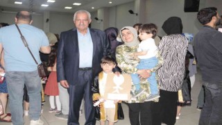 Tatvanda minikler mezuniyet heyecanı yaşadı
