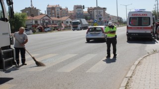 Tavşanlıda trafik kazası: 1 yaralı