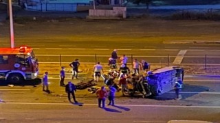 Tekirdağda feci kazada hemşire öldü, 3 kişi yaralandı