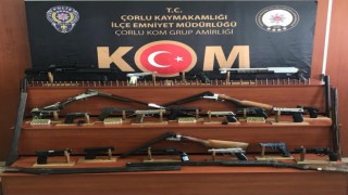 Tekirdağda kaçak silah imalatına dev operasyon: 42 adreste 26 gözaltı