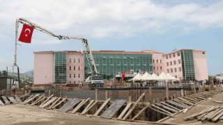 Tekkeköy Anadolu İmam Hatip Lisesi Uygulama Camiinin temeli atıldı