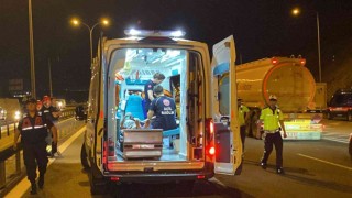 TEMde kamyonet ile hafif ticari araç çarpıştı: 7 yaralı