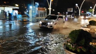 Tokatta sağanak yağış etkili oldu