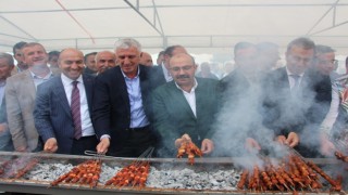 Trabzonda ilk kez ciğer şöleni düzenlendi