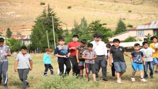 Tufanbeylide çocuklar istedi, başkan çalışma başlattı
