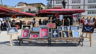 Tuncelide HEMdeki kursiyerler tarafından yapılan binlerce ürün sergilendi