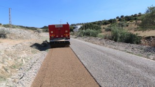 Turgutlu Belediyesi 10 kilometre asfalt serdi