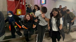 Türkiyede ilk olma özelliği taşıyan yangın tatbikatı Eskişehirde yapıldı