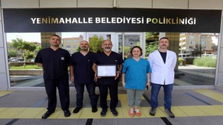 Türkiyenin ilk ruhsatlı belediye kliniği Yenimahallede