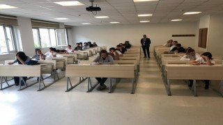 Uğurlu öğrenciler TYT sınav heyecanını erken yaşadılar