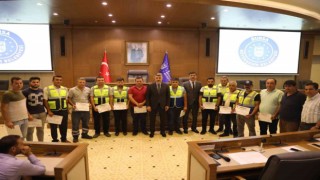 Ulaştıran ekip, sertifikalarına kavuştu
