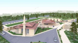 Uncalı Kent Mezarlığı inşaatı hızla ilerliyor