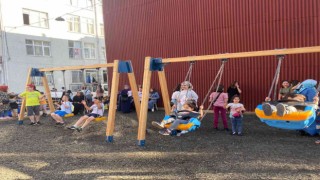 Üsküdarlı çocuklar Kasımağa Parkının açılışında doyasıya eğlendi