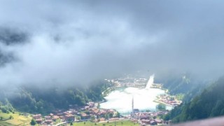 Uzungölde bulutların dansı