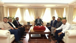 Vali Canalp, güvenlik korucularıyla bir araya geldi