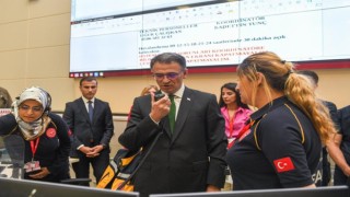 Vali Dr. Ozan Balcı telsizle sağlık çalışanlarına seslendi