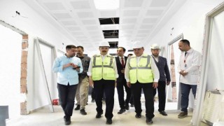 Vali Kızılkaya Bozüyükteki sağlık yatırımlarını denetledi