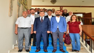 Vali Şahine ziyaretler devam ediyor