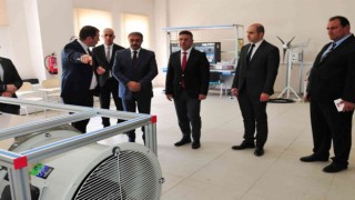 Vali Şıldaktan, Yenilenebilir Enerji Eğitim Merkezine ziyaret