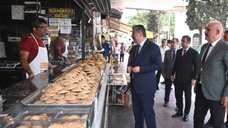 Vali Yılmaz esnaf ziyaretlerini sürdürüyor