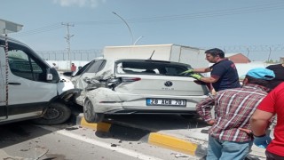 Vanda zincirleme kaza: 7 yaralı