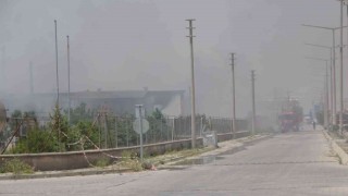 Yağ geri dönüşüm fabrikasındaki yangın söndürüldü