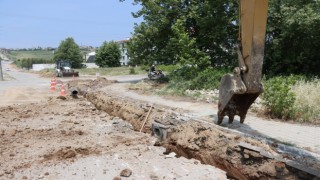 Yalova Belediyesinden içme suyu hattı çalışması