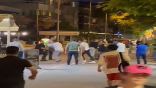 Yalova sahilinde yumruk ve tekmeler havada uçuştu