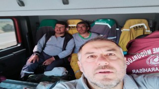 Yangın söndürme çalışmalarına destek için yola çıktılar