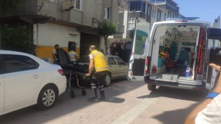 Yangına müdahale etmeye çalışan itfaiye eri yüksekten düştü