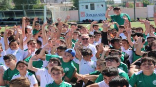 Yaz spor okullarında minik sporcular geleceğe hazırlanıyor