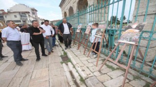 Yeşil alanlardaki çevre kirliliği fotoğraflarla sergilendi