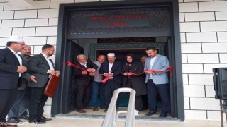 Yeşilçam Köyü camii açıldı