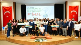 Yeşilyurtta çevre konulu bilgi yarışmasında ödüller dağıtıldı