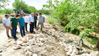 Yeşilyurtta çevre düzenlemeleri devam ediyor