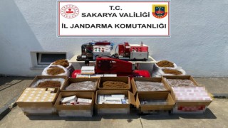 Yetki belgesi olmadan sigara satıyordu, jandarma yakaladı