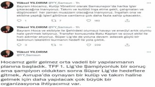 Yüksel Yıldırım: “Transferler şampiyon olmak için