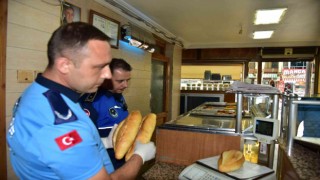 Zabıta ekiplerinden fırınlarda hijyen ve gramaj denetimi