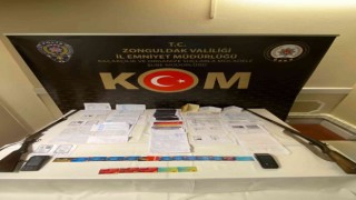 Zonguldakta Dümen operasyonu: 15 gözaltı