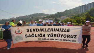 Zonguldakta “Sevdiklerimizle sağlığa yürüyoruz” etkinliği