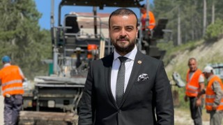 Zorkun Yayla yolu, sıcak asfalt çalışmasıyla yenileniyor