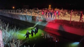 14 saattir kayıp olan Rafet ve Hakkı için arama çalışması sulama kanalında yoğunlaştı